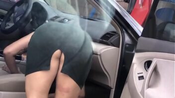 Car Wash Big Tits Blowjob Public Porn