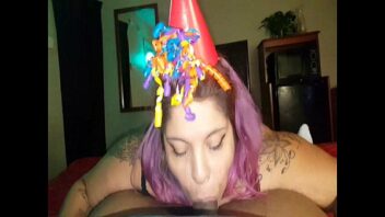 Nude Girl Happy Birthday
