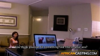 African Anal Casting Porn