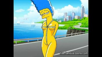 Marge Simpson Surprise caliente Porn