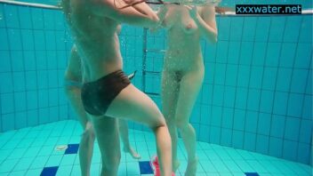 Cum Swimming Pool Voyeur Porn Hd