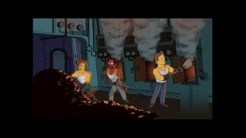 Simpson Comics Porn Noël À La Maison De Retraite 01